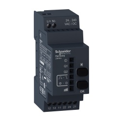 Schneider Electric ZBRRA Programmable receiver - 2 relays - 24..240 V AC/DC - 2 pusbuttons - 6 LEDs