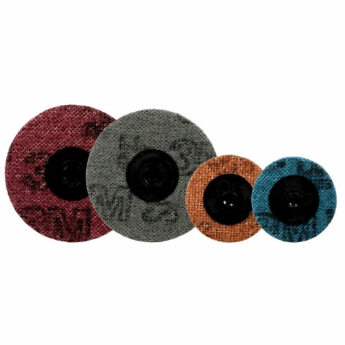 3M 7000000754 - 3M Scotch-Brite™ Roloc™ Surface Conditioning Disc, SC-DR, A/O Very Fine, TR, 3 in