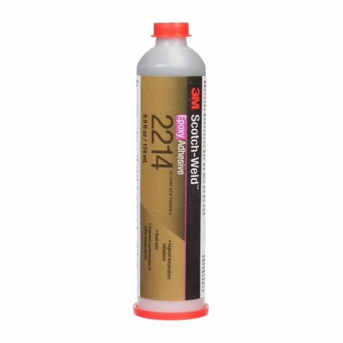 3M 7000046474 - 3M Scotch-Weld™ Epoxy Adhesive 2214, Hi-Temp New Formula, Gray, 6 fl oz Cartridge
