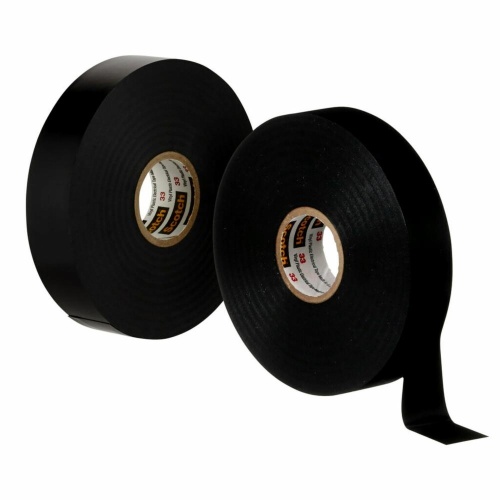 3M 7000057496 - 3M Scotch® Vinyl Electrical Tape 33, 1/2 in x 36 yd, Black