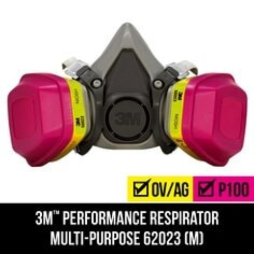 3M 7010377307 - 3M Professional Multi-purpose Drop Down Respirator 62023DHA1-C, 1/pk