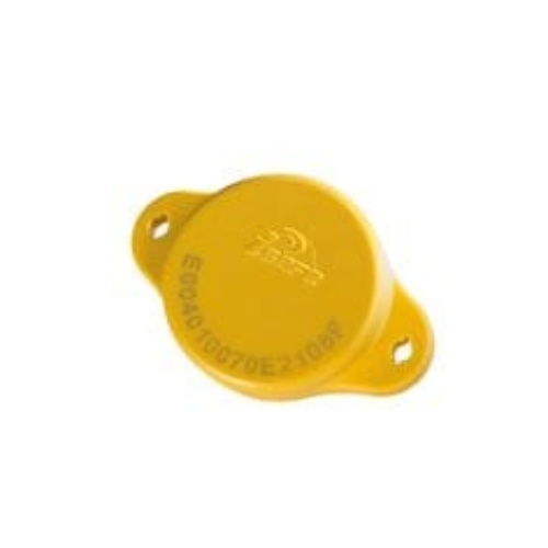 3M 7010386287 - 3M Connected Safety ID Mechanical Mount HF RFID Tag CSID-MMTY, 9505839, Yellow, 25/Pack