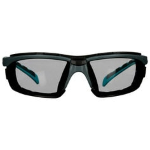 3M 7100259423 - 3M Solus™ 2000 Series S2007SGAF-BGR-F, Gray/Blue-Green, Scotchgard™ Anti-Fog Coating, IO Gray AF-AS lens, Fm Gskt