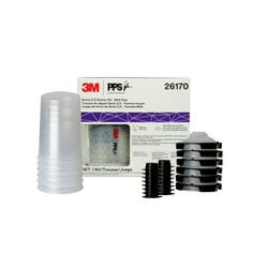 3M 7100287079 - 3M PPS™ Series 2.0 6-Pack Starter Kit 26170, Midi (13.5 fl oz, 400 mL), 200 Micron Filter