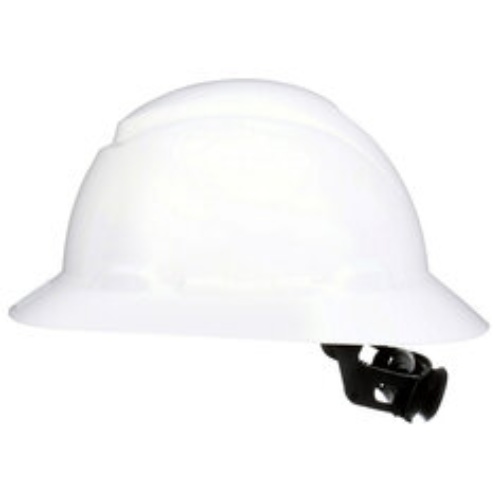 3M 7100295547 - 3M SecureFit™ Full Brim Hard Hat CHH-FB-R-W6-SL, with Ratchet Adjustment, White