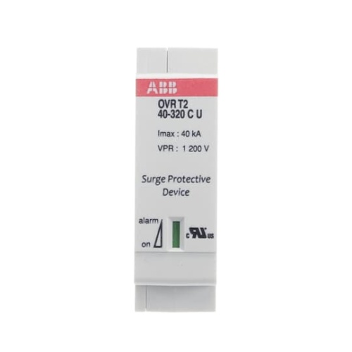 ABB OVRT240320CU - Surge Protective Device, 277V Single Phase, 1 Pole, 2 Wire
