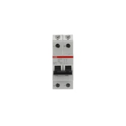 ABB S202MUC-C1 Miniature Circuit Breaker - MCB S200MUC 2P C 1A AC/DC