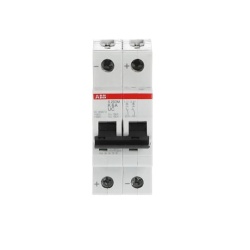 ABB S202MUC-K6 Miniature Circuit Breaker - MCB S200MUC 2P K 6A AC/DC