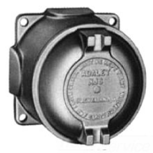 Adalet XJSH N4 Meter Housing - Screw Cover, 1" NPT