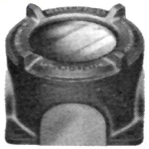 Adalet XJWHGCH N4 Meter Housing - Window Screw Cover, 2 1/2" NPT