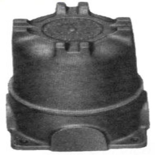 Adalet XJWT 4 N4 Meter Housing - Dome Cover, 2" NPT, 5.375" x 3.75" (WxD)