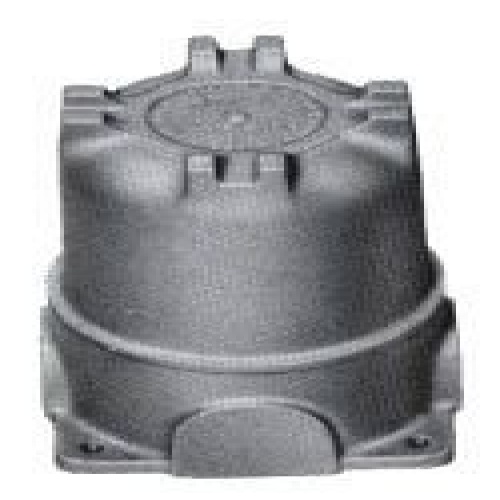 Adalet XJWT 6 N4 Meter Housing - Dome Cover, 2" NPT, 5.375" x 3.75" (WxD)