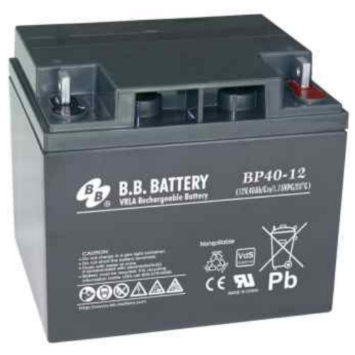 BB Battery BP40-12B2 Premium General Purpose Battery 12V 40AH