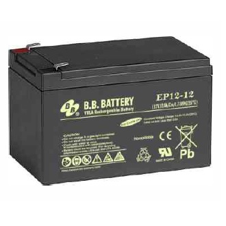 BB Battery EP12-12 Deep Cycle Battery 12V 12AH