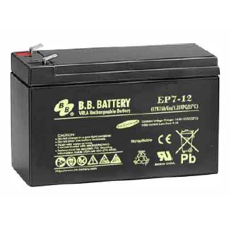 BB Battery EP7-12 Deep Cycle Battery 12V 7AH