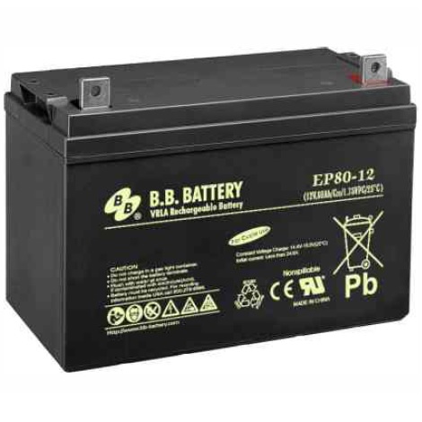 BB Battery EP80-12 Deep Cycle Battery 12V 80AH