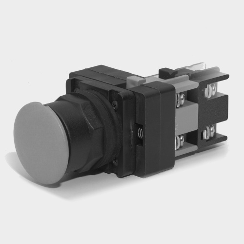 Benshaw R2PB30-2PM-G-O - Maintained Push Button, Mushroom 2-Position GREEN 1 Normally Open