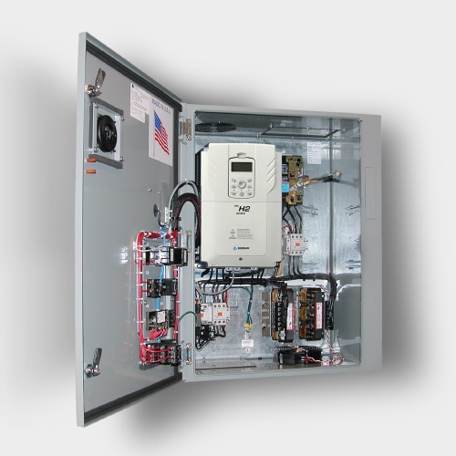 Benshaw RSI150H2XHD4CBA3R - H2X Series Prepackaged Low Voltage Drive, 460 VAC, 195 Amp, 150 HP, 60Hz