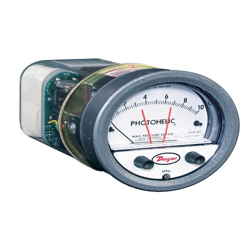 Dwyer A3301 Photohelic® Pressure Switch/Gauge