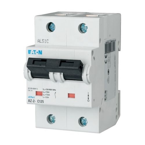 Eaton AZ-2-C80 - High-capacity IEC only miniature circuit breaker, 80 Amp, Two Pole, 400 VAC