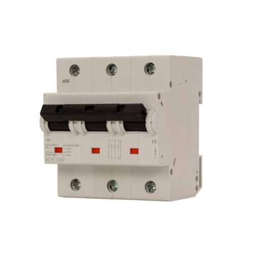 Eaton AZ-3-D100 - High-capacity IEC only miniature circuit breaker, 100 Amp, Three Pole, 400 VAC