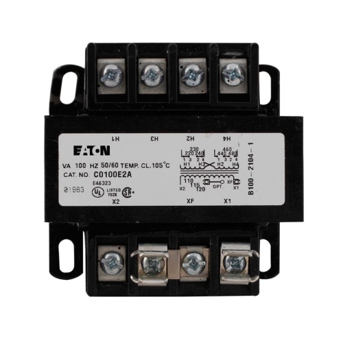 Eaton C0050E5E Control Transformer - 50 VA Single Phase