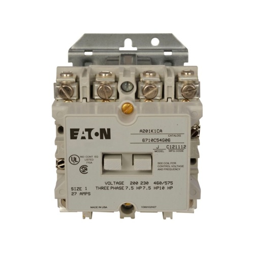 Eaton N-A201K2CAJ4 Motor Control Contactor 24 Max Volt