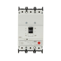 Eaton NZMN2-4-A250/160 - Series NZM Complete Molded Case Circuit Breaker, 250 Amp, Four Pole, 690 VAC, 750 VDC