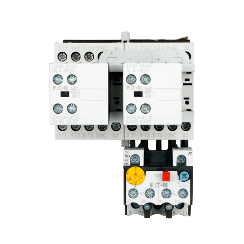 Eaton XTAR007B21A006 IEC Reversing Starter - 7 Amp, 120 VAC Max Coil