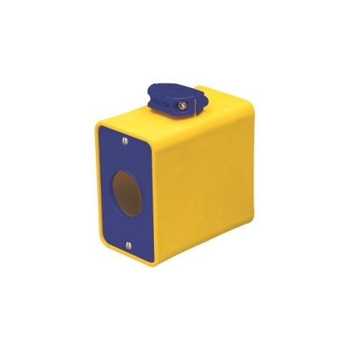 Ericson 6006 Outlet Box, Single Gang - Yellow