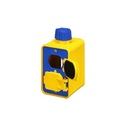 Ericson 6100 Outlet Box, Single Gang - Yellow