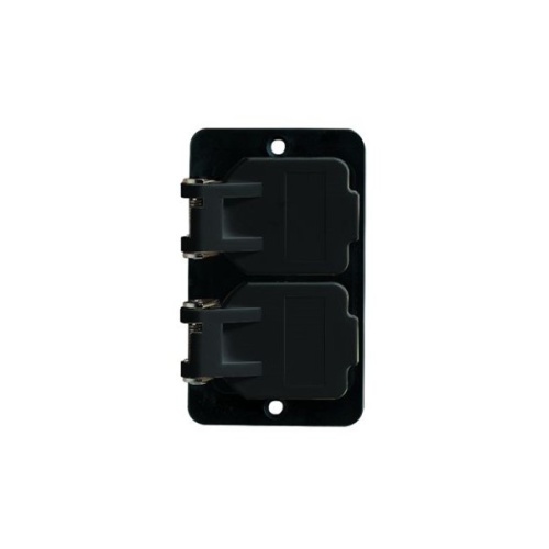 Ericson 6131B Coverplate, Single Gang - Black