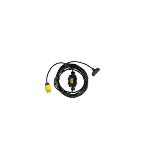 Ericson XG2-12-50TT Industrial Grade Inline GFCI - 15 Amp, 1800 Watts, 50 ft Cable, NEMA 6P