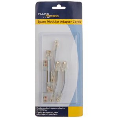 Fluke 10300000 SPARE MODULAR ADAPTER 8-WIRE CORDS, FIVE PACK - 2326087