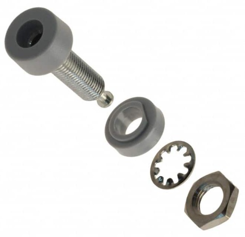 Fluke 1581-8 B-JACK, TIN PL 10/PKG (GRAY) - 1939381