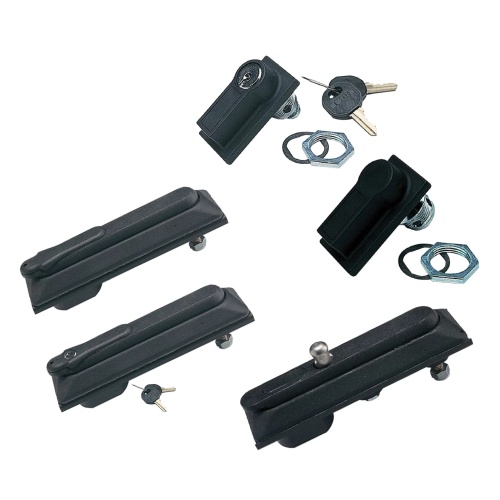 nVent Hoffman A-HKL ARIA Handle, Textured, Black, Plastic, A-HKL