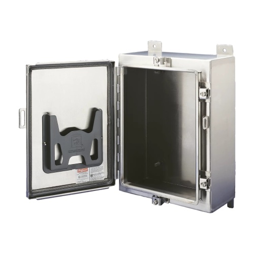 nVent Hoffman A242408LPEMCSS EMC Stainless Steel Enclosure