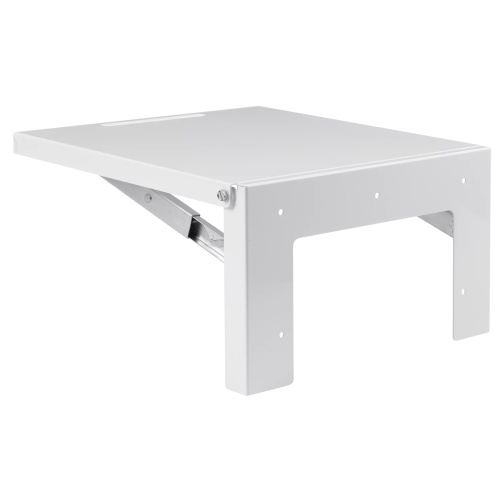 Hoffman AASHLF1218 - Folding Shelf Type 4 and 12 150lb (68kg) Load, 12.00x18.00, White, Mild Steel