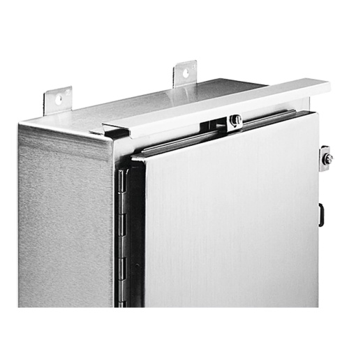 nVent Hoffman ADK24SS6 316 Stainless Steel Drip Shield Kit 24"