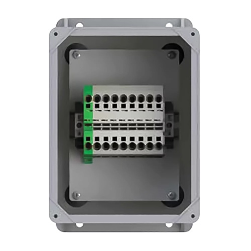 nVent Hoffman CUF12-1000V CUF Solar Combiner Box 12pr, 19.32x17.32x9.58, Lt Gray, Fiberglass