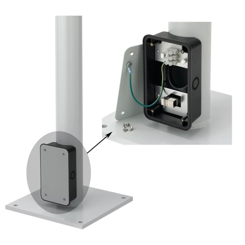 Hoffman FLOORPOST Floorpost with Juntion Box