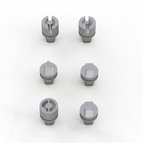 nVent Hoffman LI503 Inserts, LI, 16x16x20mm, Zamak, Double Bit 3mm