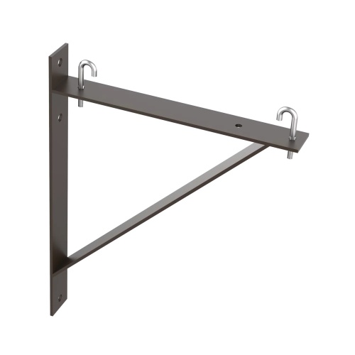 nVent Hoffman LTSB12BLK Triangle Support Bracket Kit for Ladder Rack System