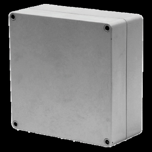 Hoffman MB050402PS Polystyrene Enclosure. MultiBox Opaque Screw Cover Type 4X, 5.11x3.70x2.24, Lt Gray, Polystyrene, PS