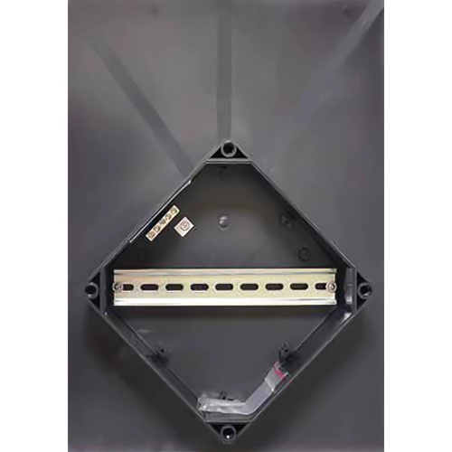 Hoffman RJ-1 RJ Solar Rooftop Junction Box, 8x8x3.5, Black, Polycarbonate