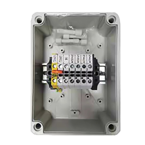 Hoffman RU-1-LP RU Solar String Transition Box, 6.72x3.17x3.61, Light Gray, Polycarbonate