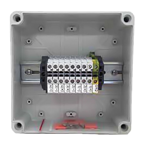 Hoffman RU-2-LP RU Solar String Transition Box, 7.01x7.01x3.13, Light Gray, Polycarbonate