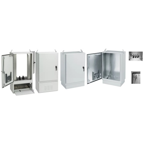 nVent Hoffman T503028FTTXDAB 60.0"x31.0"x35.0" FTTX Fiber Optic Cabinet Package, Type 4X