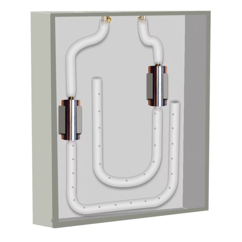 Hoffman VADK124X Vortex Coolers VA Series Air Ducting Cold Air Ducting Kit