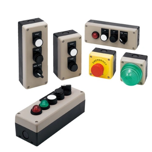 IDEC FB1W-HW4K-2B20 - FB1W Series, E-Stop Box